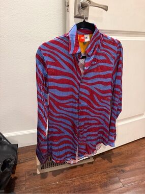 Bruce Glen Stripe Button-Front Shirt